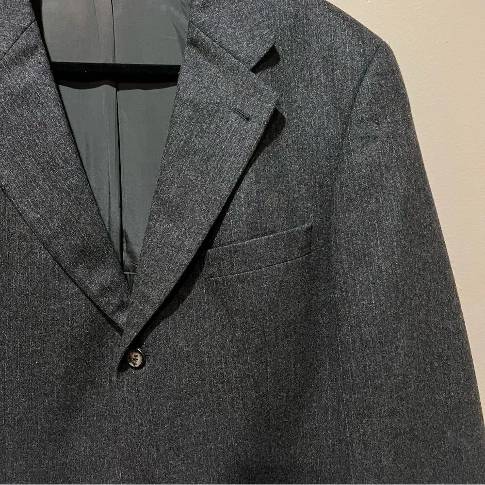 HUGO BOSS Cashmere Wool 3 Button Blazer Size 44T